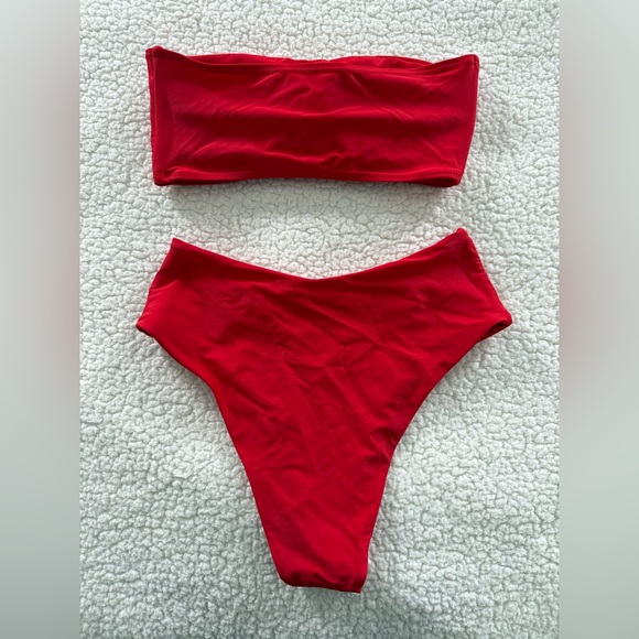 Red Bikini Set - Picture 2 of 2